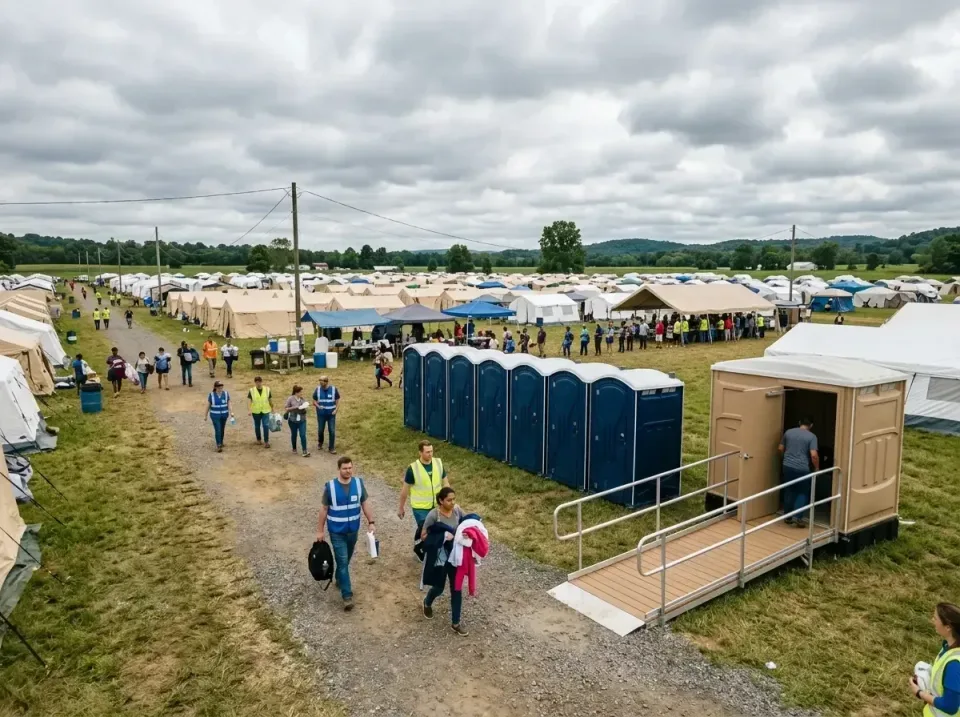 disaster-relief-camp-restrooms-010 — frequently asked questions, Dumpster & Portable Bathrooms Rental in Hobart, IN